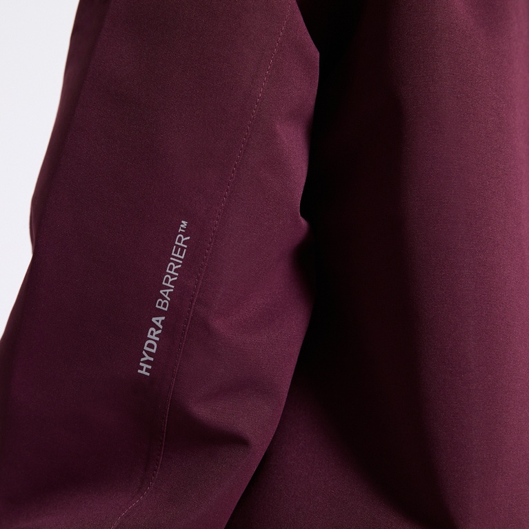 Shell jacket "Vemdalen" Aubergine